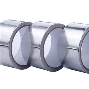 چسب نقره ایی دور گاز یک عدد