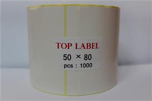 80x50 Printer Paper Label