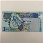 اسکناس لیبی یک دینار