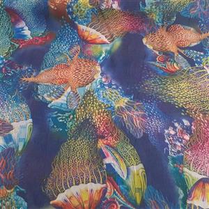 پارچه حریر طرح دار