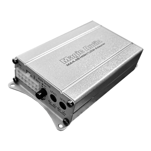 مبدل(های لول) سیم بلندگو به آر سی 4 خروجی مجیک آدیو مدل MA4.4 مناسب برای رادیوپخش های فابریک خودرو 
