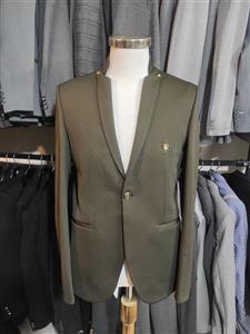 کت تک مردانه یقه حاکم مدل gr38