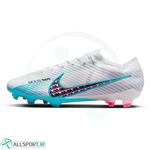 کفش فوتبال نایک ایر زوم طرح اصلی Nike Air Zoom Mercurial Vapor 15 Elite FG White Blue Pink