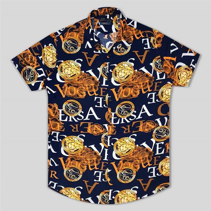 پیراهن هاوایی مردانه طرح versace کد 124031-24