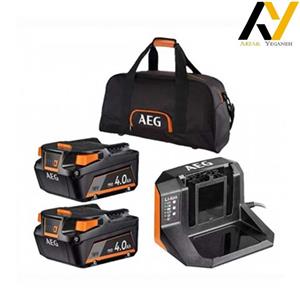 ست باتری و شاژر AEG نوع SETLL1840SLK1