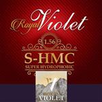 عدسی طبی shmc green 1.56 رویال ویولت Royal Violet