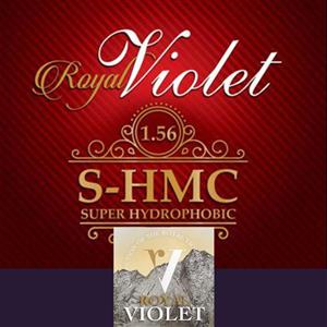 عدسی طبی shmc green 1.56 رویال ویولت Royal Violet