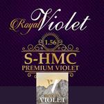 عدسی طبی shmc violet coating 1.56 رویال ویولت