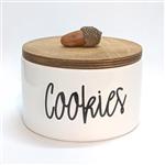 ظرف تکست گرد بلوط Cookies