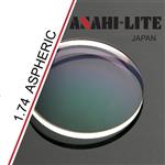 عدسی طبی 1.74 aspheric آساهی Asahi Lite