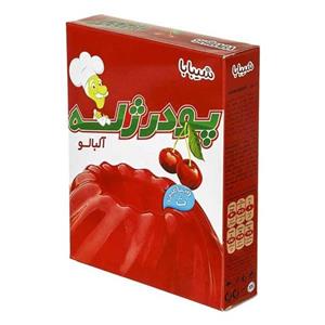 پودر ژله طعم آلبالو شیبابا(غنی شده با ویتامین ث)