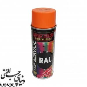 اسپری رنگ اکریلیک نارنجی اکو سرویس 3016 Eco Service RAL Spray Color حجم 400 میل