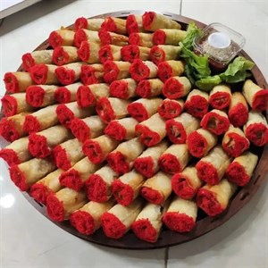 بورک گوشت و قارچ (سرخ شده)