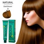 رنگ مو بدون آمونیاک و بدون پی پی دی بلونیا 100میل Dark Brown 3