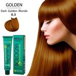 رنگ مو بدون آمونیاک و بدون پی پی دی بلونیا 100میل  Dark Golden Blonde 6.3