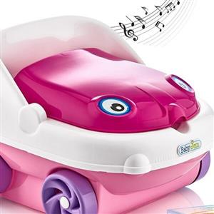 توالت فرنگی آموزشی موزیکال طرح ماشین بیبی جم  Babyjem 111 Potty Wc Baby Seat