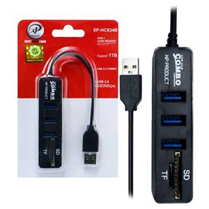 هاب و ریدر USB2 Combo XP HC834E