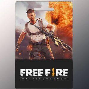 گیفت کارت الماس فری فایر گلوبال | Garena Free Fire 210 + 21 Diamond Gift Card Global