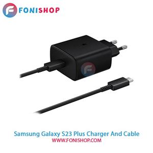 کابل و شارژر اصلی سامسونگ Samsung Galaxy S23 Plus