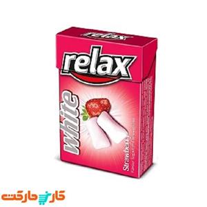آدامس دراژه توت فرنگی ریلکس 21 گرم relax