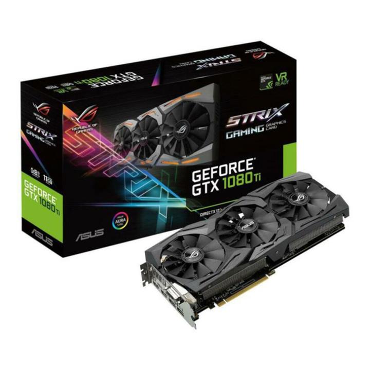 ASUS ROG Strix GTX1080 Ti 11G Gaming Graphics Card