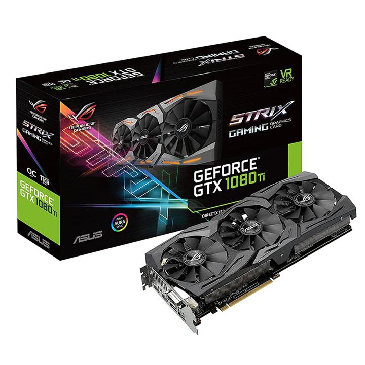 ASUS ROG Strix GTX1080 Ti 11G Gaming Graphics Card