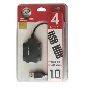 هاب 4 پورت USB2 ایکس پی XP-801 