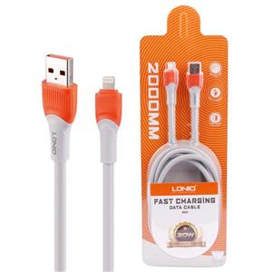 کابل آیفونی فست شارژ Ldnio LS602 30W 2m