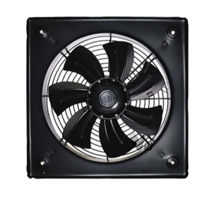 هواکش صنعتی فلزی 35 سانت 7 پره ایلکادمنده تکفاز 10 9 دور 90 وات مدل VIK-35A6S