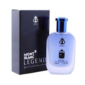 ادو پرفیوم مردانه پاشا مدل مونت بلک لجند  حجم 50 میلی لیتر