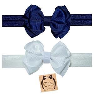 هدبند نوزادی مدل فندق کوچولو مجموعه 2 عددی