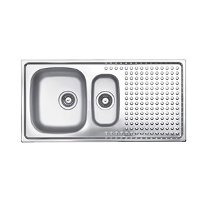 سینک ظرفشویی توکار LETO TX-12 لگن چپ