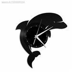 ساعت دیواری فانتزی دلفین شماره 2 در پنج رنگ کد2283