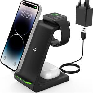 Fast Wireless Charger 3in1