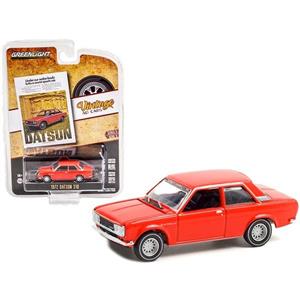 ماکت ماشین Datsun 1972 510 greenlight 164