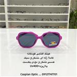عینک آفتابی کودکانه پلاریزه ژله ای مربعی رنگ بنفش در عینک کاسپین بوشهر