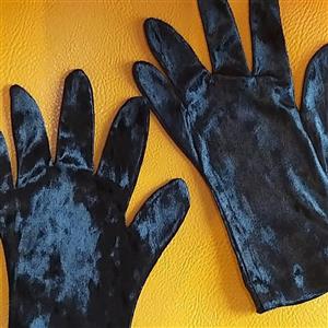 دستکش مخمل کوتاه زنانه