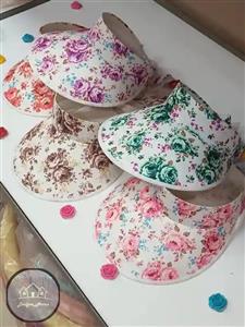 کلاه دخترانه گلی