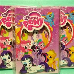 دفتر خاطرات قفل دار فانتزی در طرح پونی PONY سایز  21×13 سانتیمتر