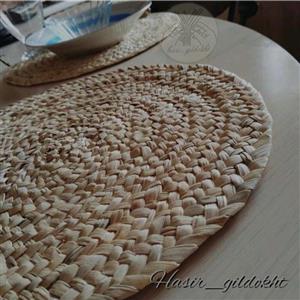 زیربشقابی حصیری بسته 10 عددی