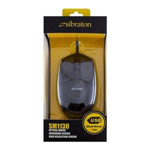 ماوس سیمی سیبراتون مدل sm-1130 همراه با  متین