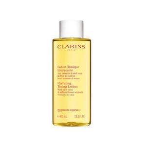 ژل سرم پوست مرطوب کننده لوشن تونیک هیدراتنت کلارنس حجم 400 میل اورجینال Lotion Tonique Hydratante Gel Moisturizer skin serum Clarins 