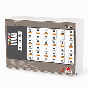کنترل پنل اعلام حریق 12 زون تسلا مدل TCP-12