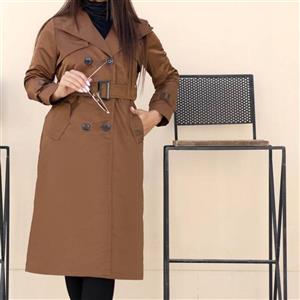 بارونی کلاسیک الکس ضدآب و بادگیر  پشت شنل دار و  آستین پاگن دار فوق العاده شیک،  باکیفیت تضمینی