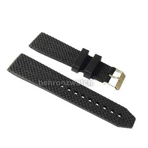 بند ساعت مچی ژله ای مشکی 22 مدل RAB-4\n