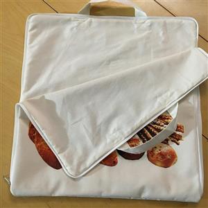 کیف نان آستردار متقال 45در 45چاپ دیجیتال رنگ ثابت طرح کیف قابل تغییر