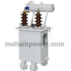 ترانسفورماتور 25kva روغنی تکفاز 20کیلو ولت-ایران ترانسفو