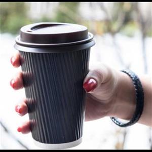 لیوان قهوه کاغذی درب دار 😍20 عددی 