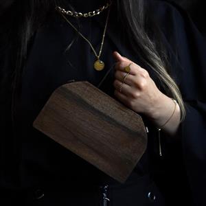 کیف چوبی مدل کیژان مناسب برای هدیه دادن برای خانم ها