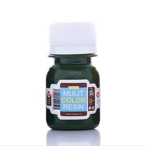 رنگ رزین مولتی کالر رزین 30میل سبز کد 1637 MULTi resin color